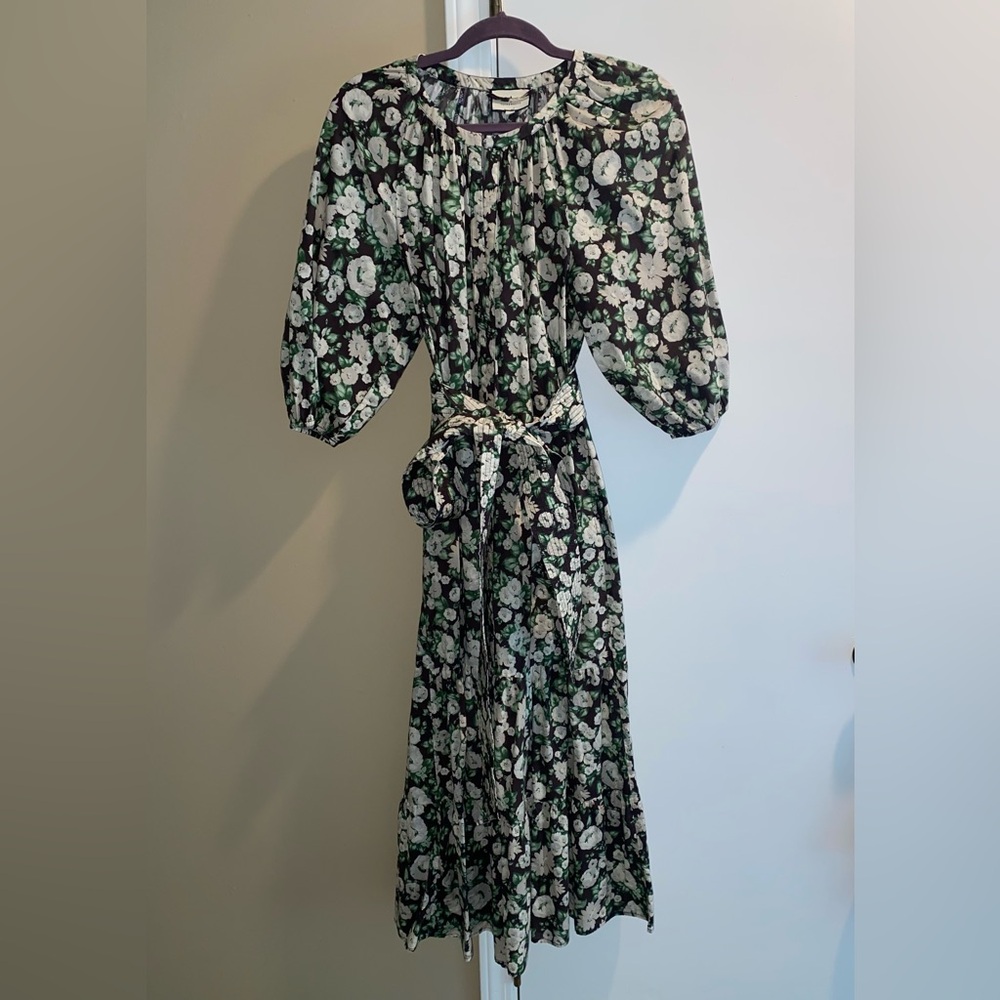 Tuckernuck Lyles Maxi Dress White Floral